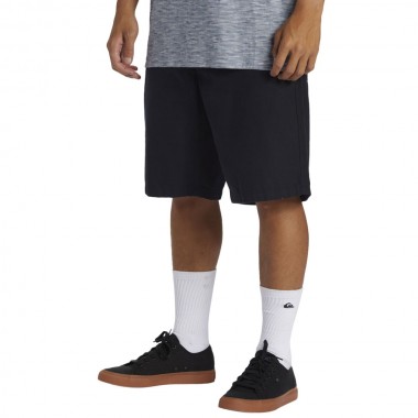 QUIKSILVER CARPENTER BAGGY WALK SHORTS BLACK