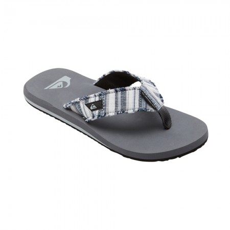 QUIKSILVER MONKEY ABYSS SANDALS GREY 5