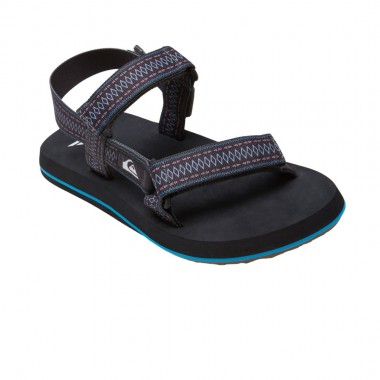 QUIKSILVER MONKEY CAGED II RF SANDALS BLACK 3
