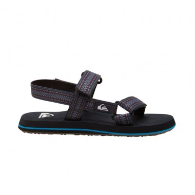 QUIKSILVER MONKEY CAGED II RF SANDALS BLACK 3