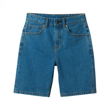 QUIKSILVER SATURN BAGGY K DENIM SHORTS 2001 STONE WASH