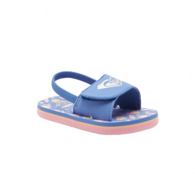 ROXY FINN TODDLERS SANDALS CRAZY PINK/BLUE RADIANCE