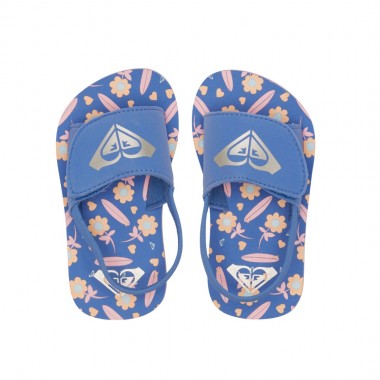 ROXY FINN TODDLERS SANDALS CRAZY PINK/BLUE RADIANCE