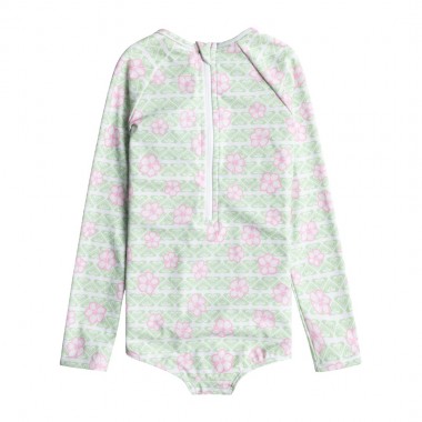 ROXY HIBILINE ONESIE LS K SWIMSUIT WHITE HIBLINE