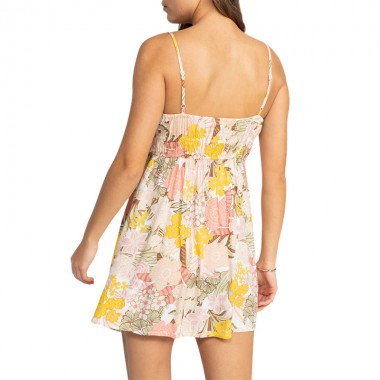 ROXY LA VIDA MINI DRESS WHITE VIVA LA VIDA