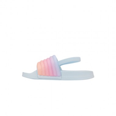 ROXY SLIPPY RIBBED TODDLERS SANDALS LIGHT BLUE