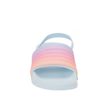ROXY SLIPPY RIBBED TODDLERS SANDALS LIGHT BLUE