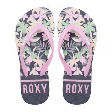 ROXY VIVA STAMP II K SANDALS CRAZY PINK/BLUE RADIANCE