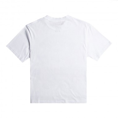 RVCA BURNING W T-SHIRT ANTIQUE WHITE