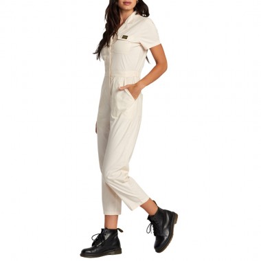 RVCA RECESSION W JUMPSUIT LATTE