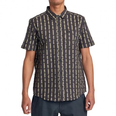 RVCA VACATIONIST SS SHIRT BLACK
