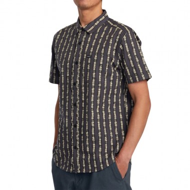 RVCA VACATIONIST SS SHIRT BLACK