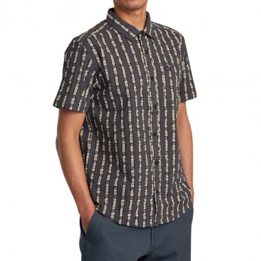 RVCA VACATIONIST SS SHIRT BLACK