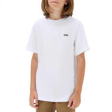 VANS BY LEFT CHEST K TEE WHITE