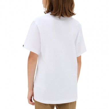 VANS BY LEFT CHEST K TEE WHITE