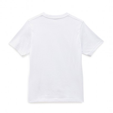 VANS BY LEFT CHEST K TEE WHITE