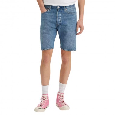LEVI'S 501 ORIGINAL SHORTS MED INDIGO/9AM ON BATTERY SHORT