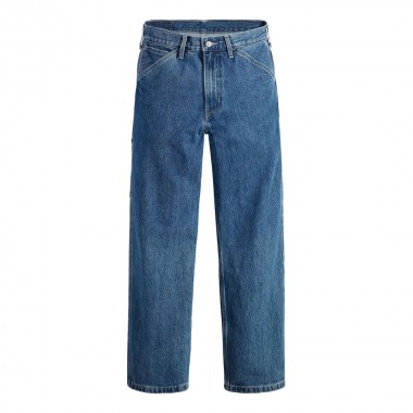 LEVI'S 568 STAY LOOSE CARPENTER PANTS MED INDIGO/SAFE IN CH