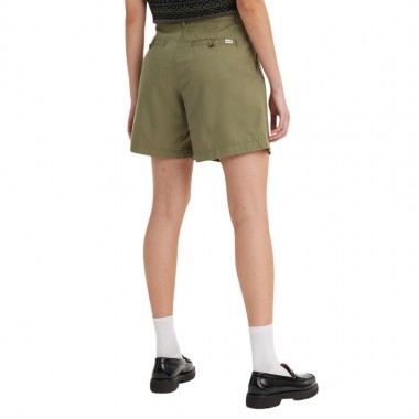 LEVI'S PLEATED W SHORTS GREEN/DEEP LICHEN GREEN