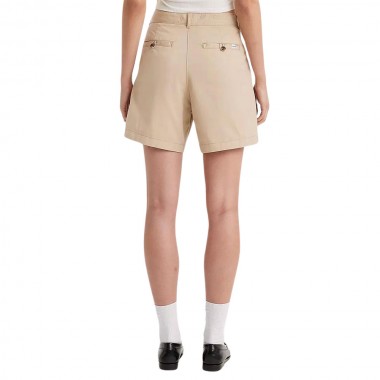 LEVI'S PLEATED W SHORTS NEUTRAL/SAFARI