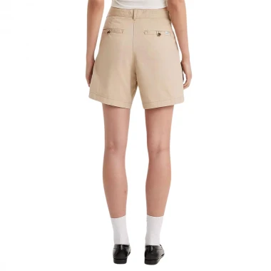 LEVI'S PLEATED W SHORTS NEUTRAL/SAFARI