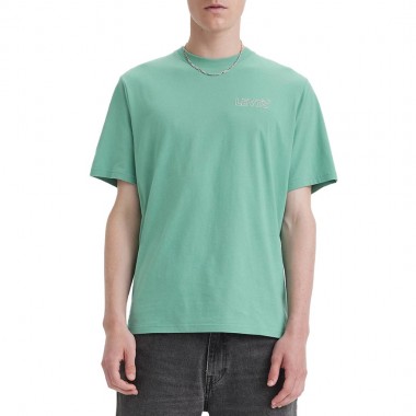 LEVI'S RELAXED FIT TEE GREEN/CHROME HEADLINE BERYL