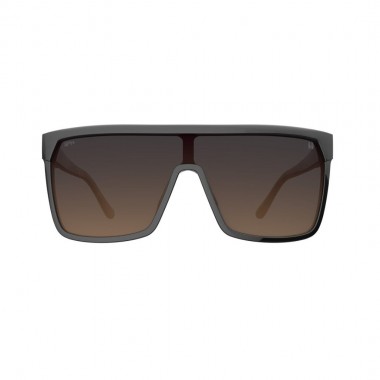 SPY FLYNN SUNGLASSES BLACK/HONEY TORT/HAPPY DARK BROWN FADE