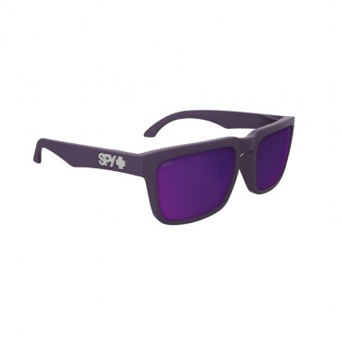 SPY HELM SUNGLASSES SOFT MT PLUM/HAPPY GRAY GRN DARK PRPL MIR