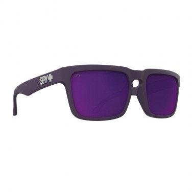 SPY HELM SUNGLASSES SOFT MT PLUM/HAPPY GRAY GRN DARK PRPL MIR