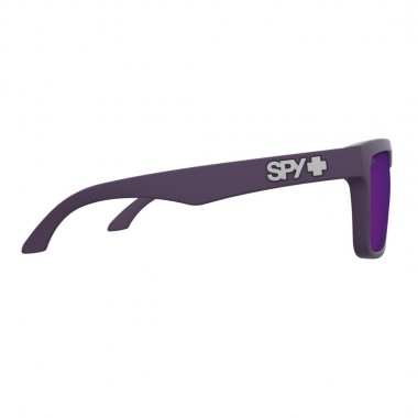 SPY HELM SUNGLASSES SOFT MT PLUM/HAPPY GRAY GRN DARK PRPL MIR