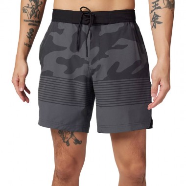 FOX ESSEX CAMO VOLLEY SWIM SHORTS DARK SHADOW