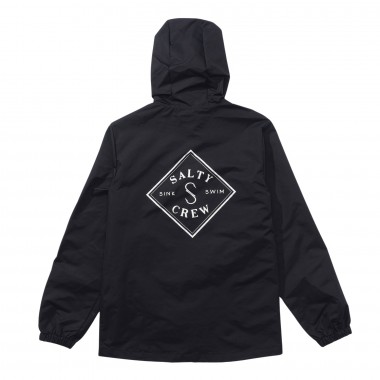 SALTY CREW TIPPET SNAPPER JACKET BLACK