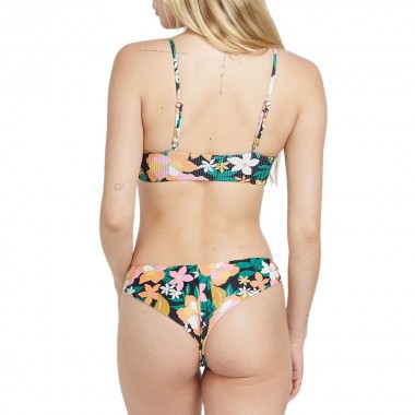 VOLCOM HAD ME AT ALOHA CHEEKINI BIKINI SET MULTI