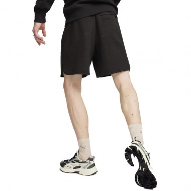 PUMA CLASSICS WAFFLE SHORTS PUMA BLACK