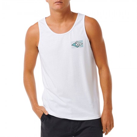 RIP CURL TRADITIONS TANK OPTICAL WHITE