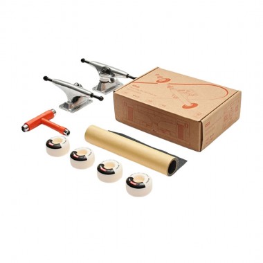 GLOBE EVERYTHING BUT THE DECK KIT RAW FINISH 5.0