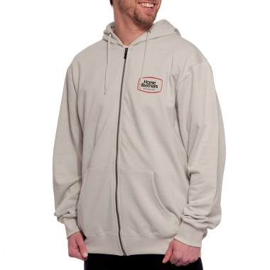 HORSEFEATHERS BRONCO SWEATSHIRT CEMENT