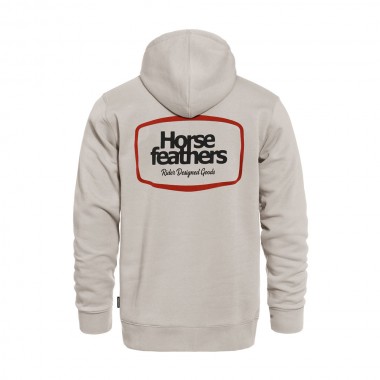 HORSEFEATHERS BRONCO SWEATSHIRT CEMENT