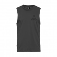 HORSEFEATHERS BAD LUCK TANK TOP GRAY
