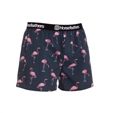 HORSEFEATHERS FRAZIER BOXER SHORTS FLAMINGOS