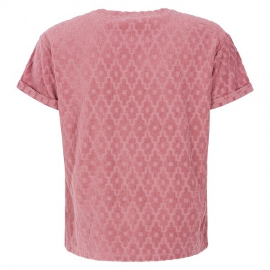 PROTEST PRTTERRY W T-SHIRT DECO PINK