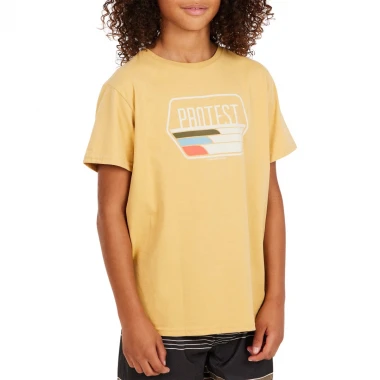 PROTEST PRTLOYD JR T-SHIRT BUTTERYELLOW