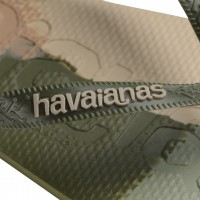 HAVAIANAS TOP LOGOMANIA COLORS II SANDALS GREEN