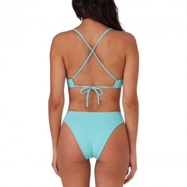 SALTY CREW TANDEM REVERSIBLE BIKINI AQUA