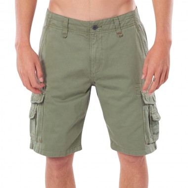 RIP CURL CLASSIC SURF TRAIL CARGO SHORTS MID GREEN
