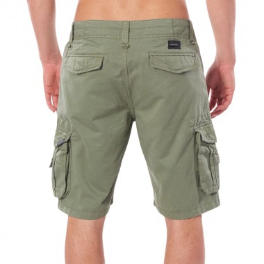 RIP CURL CLASSIC SURF TRAIL CARGO SHORTS MID GREEN