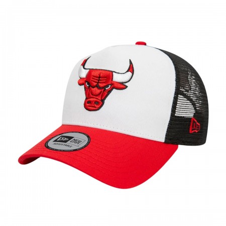 NEW ERA NBA TRUCKER CAP CHICAGO BULLS RED