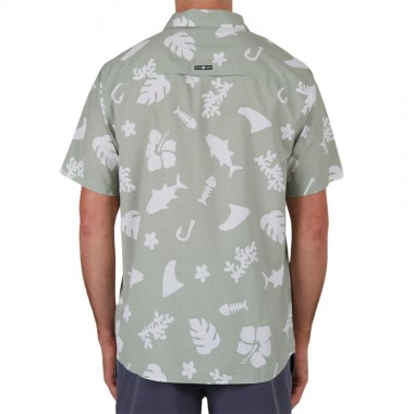 SALTY CREW SHOOTS S/S TECH WOVEN DUSTY SAGE
