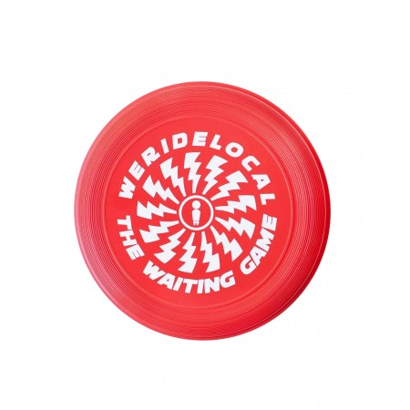 WE RIDE LOCAL FRISBEE RED