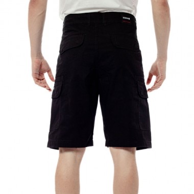 BEE UNUSUAL RIPSTOP CARGO SHORTS BLACK